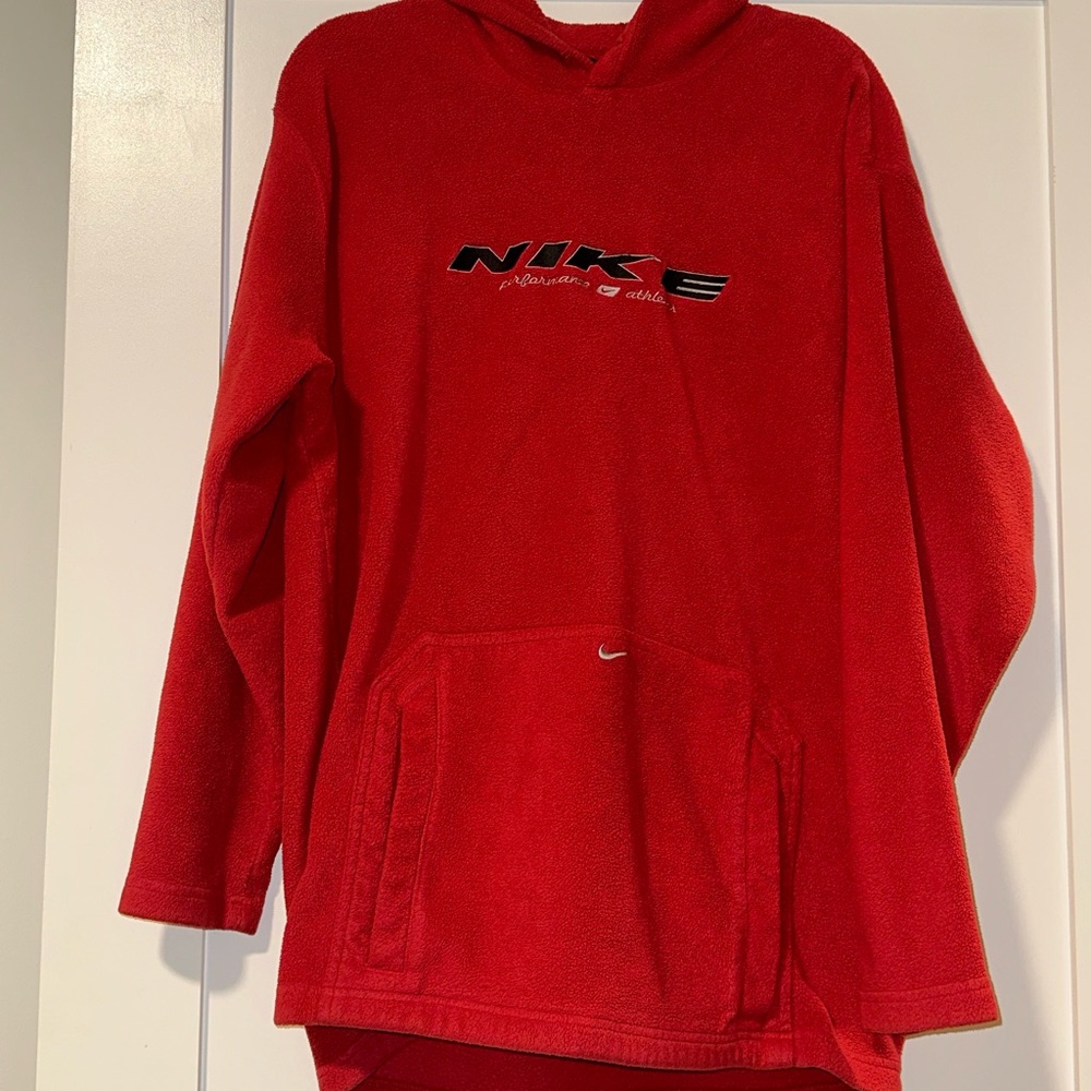 Nike Red Sweatshirt Bold Logo